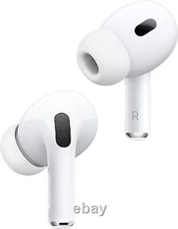 Apple AirPods Pro (2nd Generation) Wireless Ear Buds with USB-C Charging, Up to