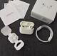 Apple Airpods Pro With Wireless Charging Case White Mwp22am/a 100% Authentic