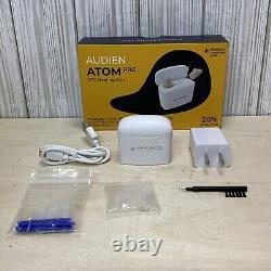 Audien Hearing Aide ATOM PRO Wireless Portable Charging Case New Open Box