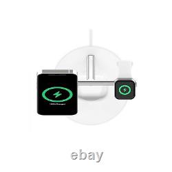 Belkin BOOST CHARGE PRO 3-in-1 Wireless Charger for iPhone 12 White (WIZ009ttWH)