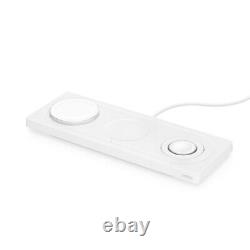 Belkin Boost Charge Pro 3-in-1 Wireless Charging Pad with MagSafe White