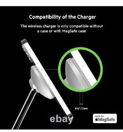 Belkin MagSafe 3-in-1 Wireless Charging Stand for Apple White