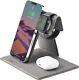 Iphone Charger Fuel Foldable 3-in-1 Wireless Charging Station With 45w Gray