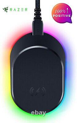 Razer Mouse Dock Pro with Wireless Charging Puck Magnetic Wireless Charging