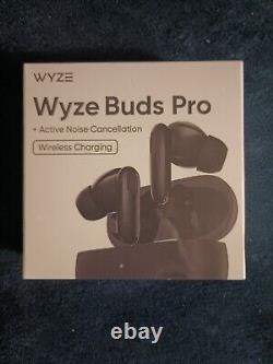 WYZE Earbuds Pro, 40 dB Active Noise Cancelling Wireless Earbuds New