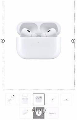 AirPods Pro 2ème Génération d'Apple avec MagSafe Étui de Charge sans Fil (USB-C)