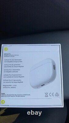 Apple AirPods Pro 2e génération avec étui de chargement sans fil MagSafe - blanc