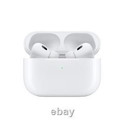 Apple AirPods Pro 2ème Génération avec Étui de Chargement sans Fil MagSafe Blanc