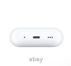 Apple AirPods Pro 2ème Génération avec Étui de Chargement sans Fil MagSafe Blanc