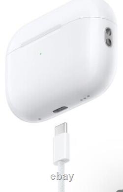 Apple AirPods Pro 2ème génération avec étui de recharge sans fil MagSafe (USB-C)