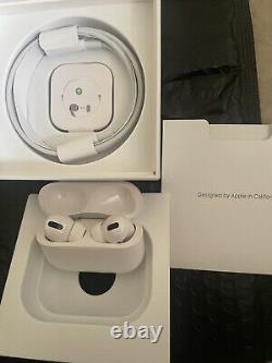 Apple AirPods Pro avec boîtier de chargement sans fil blanc, (Négociable)