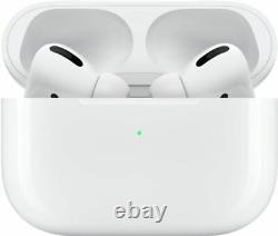 Apple AirPods Pro avec étui de chargement sans fil MagSafe Blanc Tout neuf