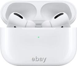 Apple Airpods Pro 1ère génération avec boîtier de chargement sans fil Blanc Très bon