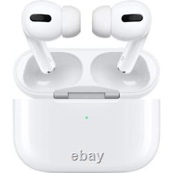 Apple Airpods Pro 1ère génération avec boîtier de chargement sans fil Blanc Très bon