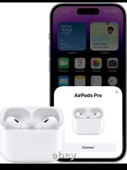Écouteurs Apple AirPods Pro (2e génération) avec boîtier de charge sans fil MagSafe