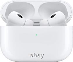 Écouteurs Apple AirPods Pro 2ème génération avec boîtier de charge sans fil MagSafe (USB-C)