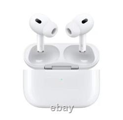 Écouteurs Apple AirPods Pro 2ème génération avec étui de chargement sans fil MagSafe, blanc