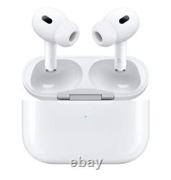 Écouteurs Apple AirPods Pro avec boîtier de charge sans fil MagSafe blanc