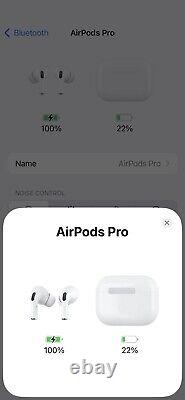 Écouteurs Apple AirPods Pro de 2e génération pour OEM avec boîtier de chargement MagSafe (Lightning) 2022