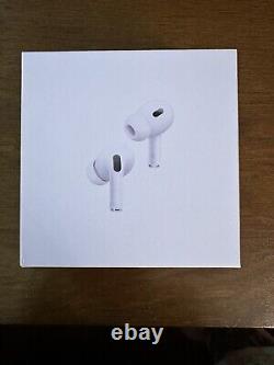 Écouteurs Apple AirPods Pro de 2ème génération avec boîtier de chargement sans fil MagSafe blanc