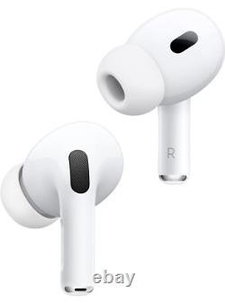 Écouteurs sans fil Apple AIRPODS PRO de 2e génération avec étui de chargement MagSafe blanc