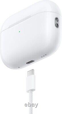 Étui de chargement sans fil Apple AirPods Pro 2ème génération MagSafe (USB-C) BLANC