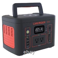 LMENGER K5 Pro Station d'alimentation portable 550With577Wh avec chargement sans fil 18W Max