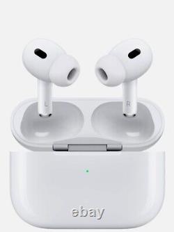 NOUVEAU Apple AirPods Pro 2ème Génération avec Étui de Chargement sans Fil MagSafe Blanc