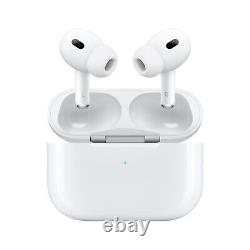 Pour Airpods Pro (2e génération) avec boîtier de charge sans fil Magsafe et blanc